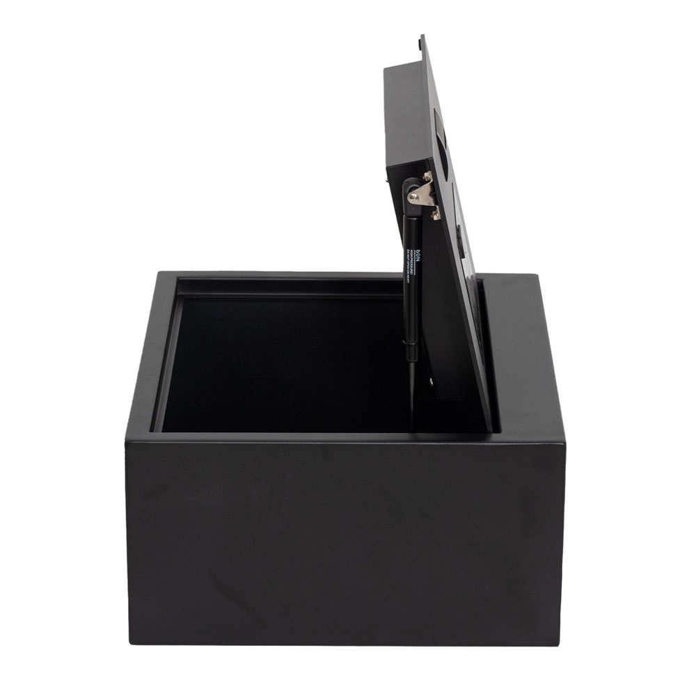 Χρηματοκιβώτιο Nskey STO-24 Top Open, μαύρο - 18,0 x 40,0 x 35,0 cm