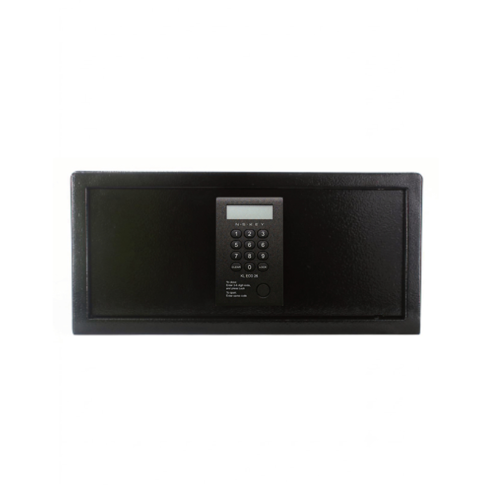 Χρηματοκιβώτιο Nskey Safe KL ECO 26 BL, μαύρο γυαλιστερό -  20,0 x 42,0 x 37,0 cm
