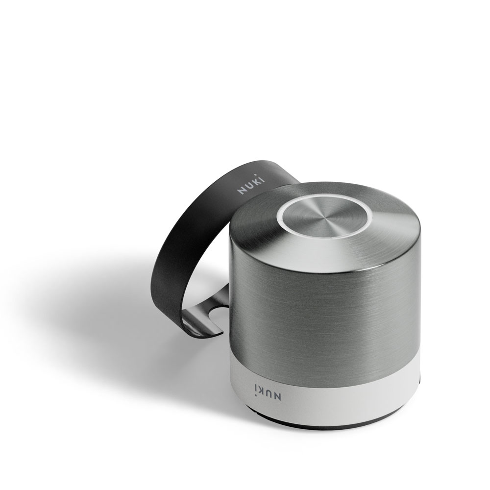 Έξυπνη Κλειδαριά Nuki Smart Lock ULTRA 5th Gen. Inox with black/white ring + Universal Nuki Cylinder