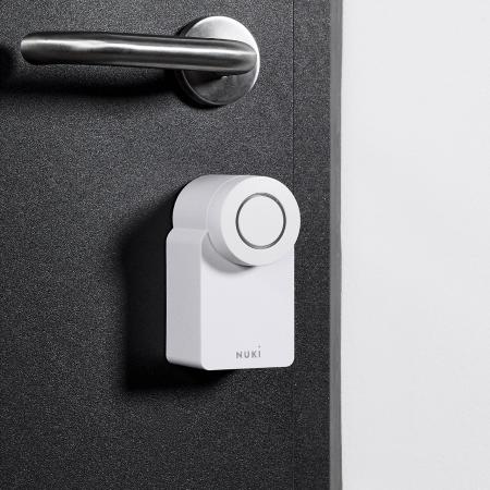 Έξυπνη Κλειδαριά Nuki Smart Lock GO White, λευκή