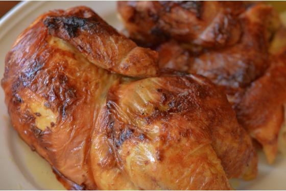 Το κοτόπουλο στη σούβλα