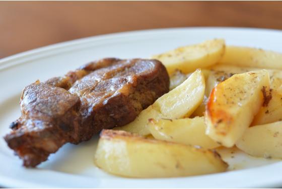 Μπριζόλες φούρνου