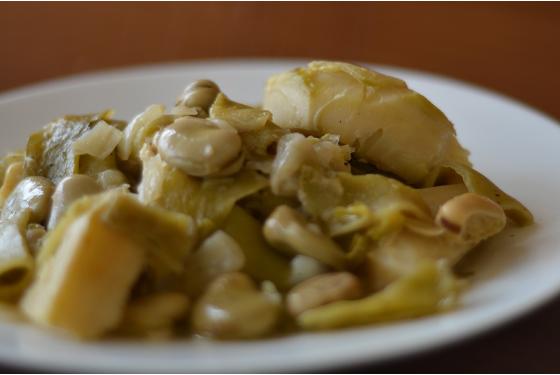 Κουκιά με Αγκινάρες