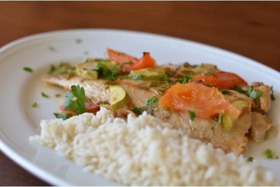 Πέρκα στο φούρνο