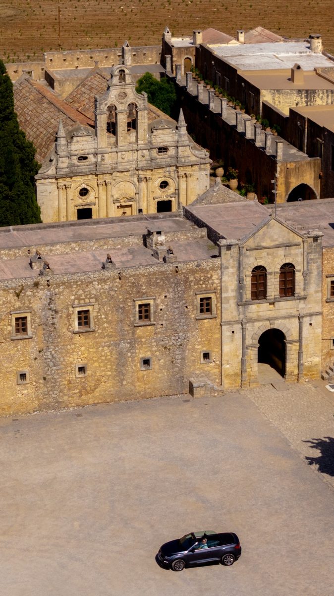 Route côtière près d’Agios Nikolaos et Elounda