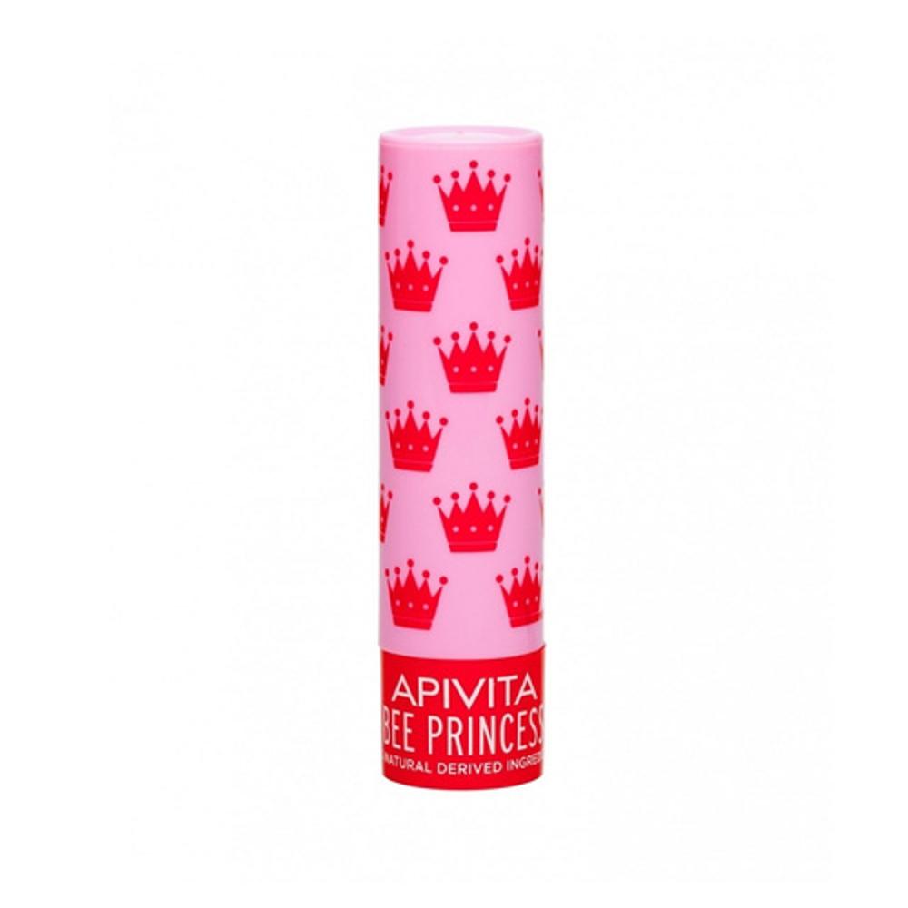 Lip Care Bee Princess Bio Eco Ενυδατικό Lip Balm Χειλιών Με Βιολογικό Βερίκοκο & Βιταμίνες 4.4g