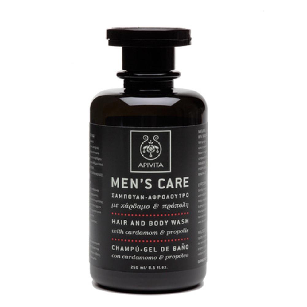 Men's Care Ανδρικό Σαμπουάν & Αφρόλουτρο Με Κάρδαμο & Πρόπολη