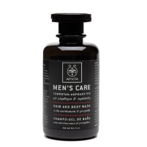 Men's Care Ανδρικό Σαμπουάν & Αφρόλουτρο Με Κάρδαμο & Πρόπολη - 2441