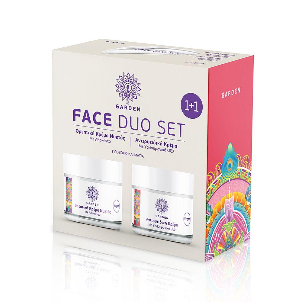 Face Duo Set Nourishing Night Cream + Anti-Wrinkle Cream