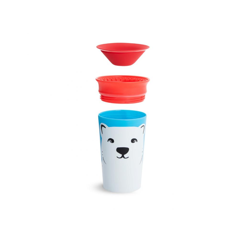 Munchkin MIRACLE SIPPY CUP 266ML - POLAR BEAR