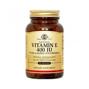 Solgar Natural Source Vitamin E 268 mg (400 IU) Vegetable 50 Caps - 2287