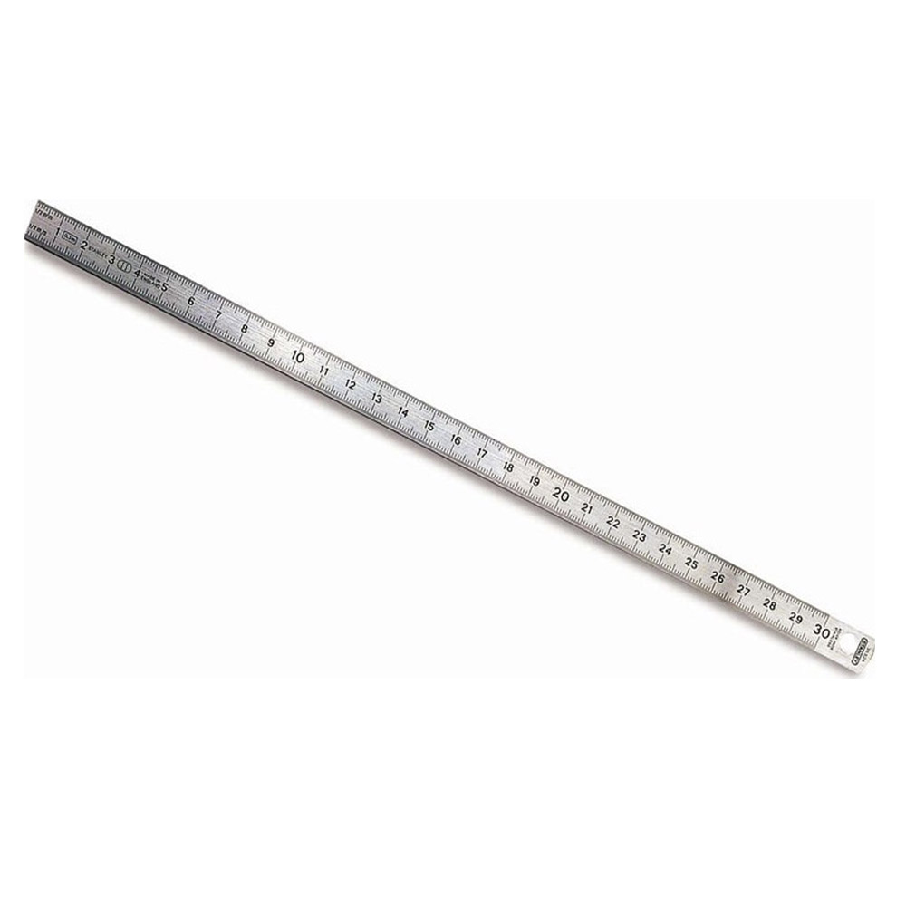 STANLEY DOUBLE SIDE RULER MADE OF STAINLESS STEEL 30cm (1-35-524)