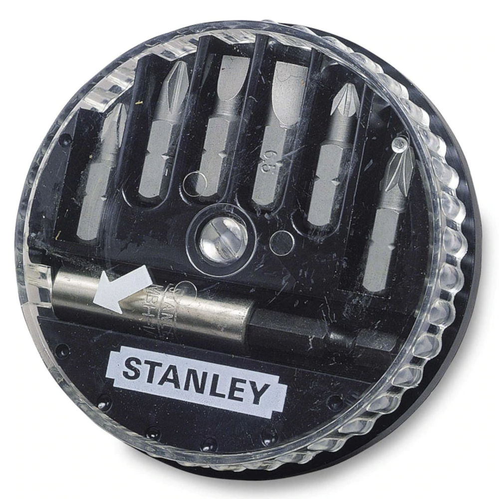 STANLEY SET 7 PCS BITS & ADAPTER (1-68-737)