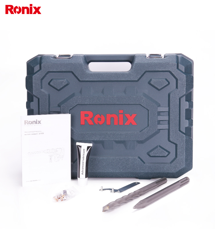 RONIX SHOCK PISTOL 1600W MAXIMUM DRILLING DIAMETER 40mm 9J (2705)