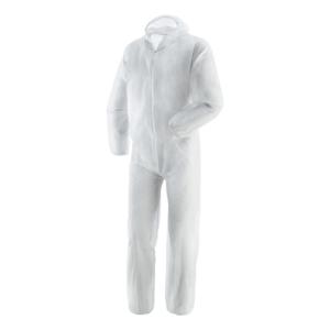 KAPRIOL WHITE SINGLE-USE PROTECTIVE SUIT (28191-28192)