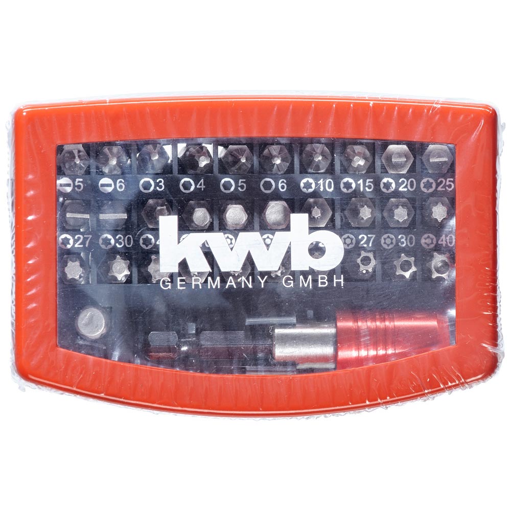 KWB NOSE SET WITH CONNECTOR & ADAPTER 1/4 ”32PCS (49118490)