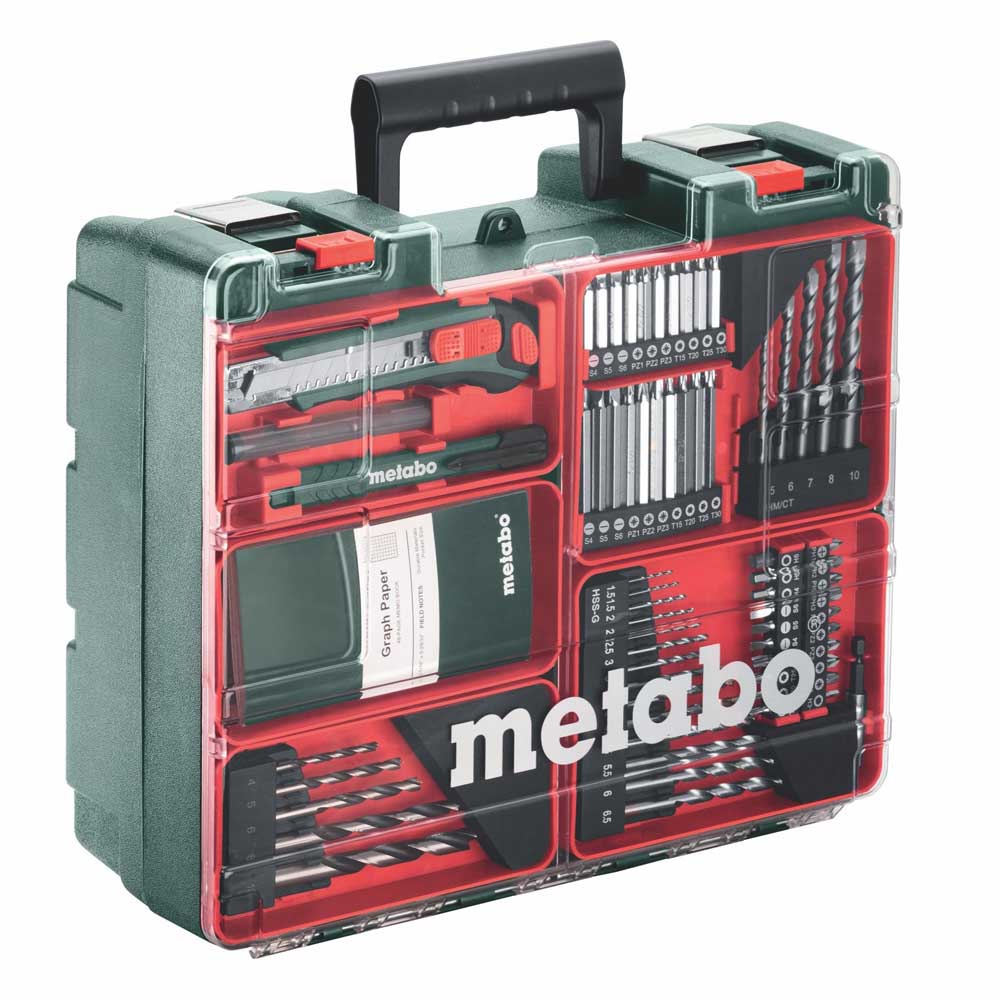 Metabo 12 Volt Κρουστικό Δραπανοκατσάβιδο Μπαταρίας PowerMaxx SB 12 Set (601076870)