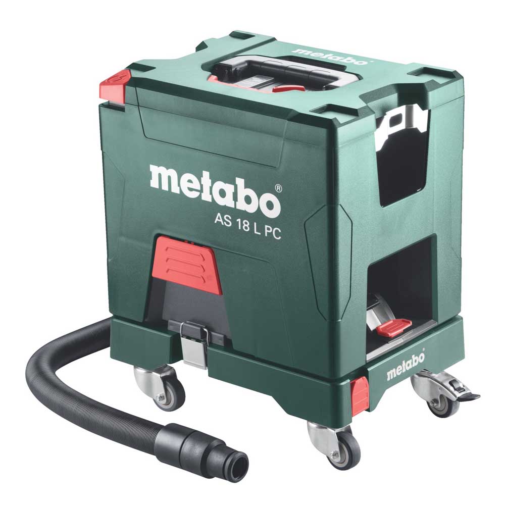 Metabo 18 Volt Σκούπα Γενικών Χρήσεων Μπαταρίας AS 18 L PC με χειροκίνητο φίλτρο καθαρισμού (602021850)