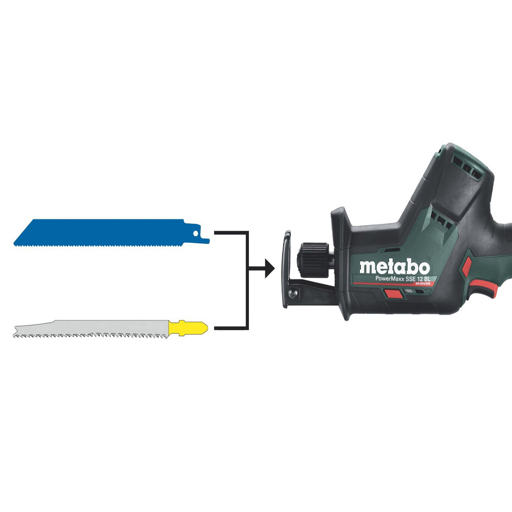 Metabo 12 Volt PowerMaxx SSE 12 BL Battery Sword Saw (602322890)