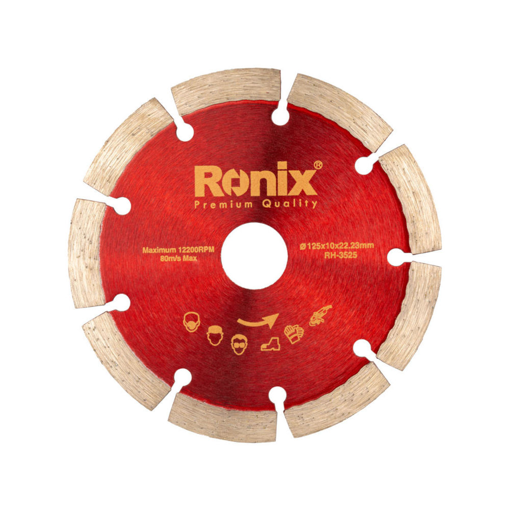 RONIX DIAMOND DRY CUTTING GRANITE DISK 125mm (RH-3525)