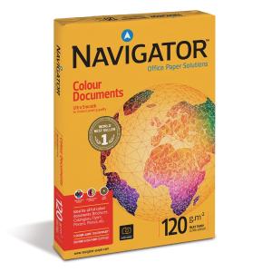 Επαγγελματικό Χαρτί Εκτύπωσης Navigator (Colour Documents) A4 120g/m² 250 Φύλλα - 4290