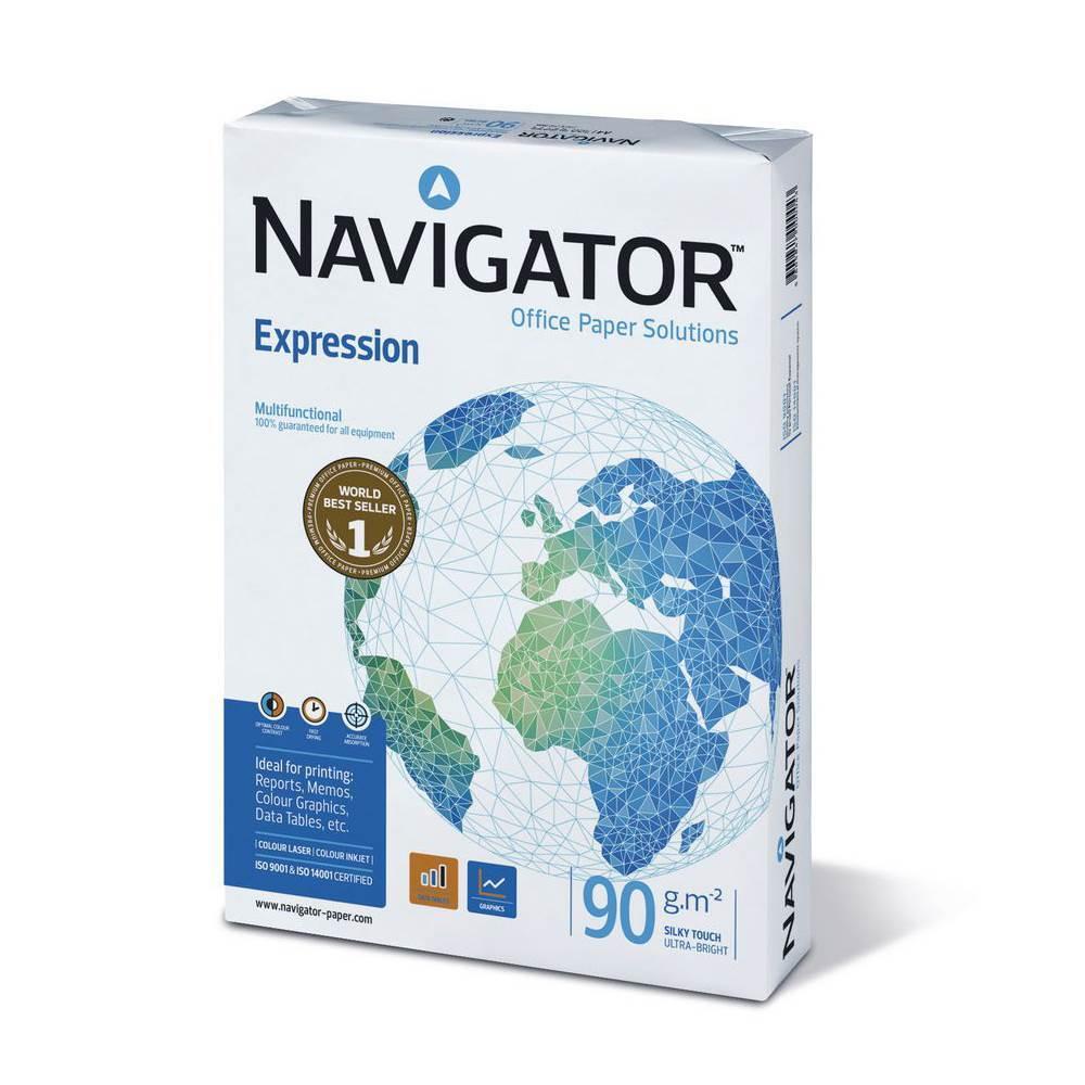 Επαγγελματικό Χαρτί Εκτύπωσης Navigator (Expression) A4 90g/m² 500 Φύλλα