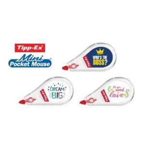 ΔΙΟΡΘΩΤΙΚΟ TIPP-EX ΤΑΙΝΙΑ MINI POCKET DECORS (5MMX6M) - 5102