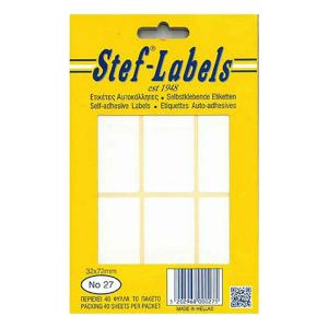ΕΤΙΚΕΤΕΣ ΑΥΤΟΚΟΛΛΗΤΕΣ STEF LABELS - 4617