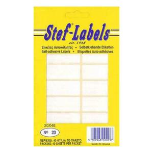 ΕΤΙΚΕΤΕΣ ΑΥΤΟΚΟΛΛΗΤΕΣ STEF LABELS - 4613