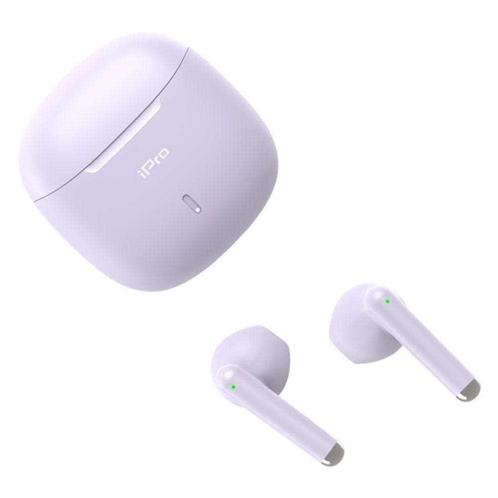 iPro True Wireless Bluetooth Earphones TW100 Purple (010701-0255) (IPRO010701-0255) - 1