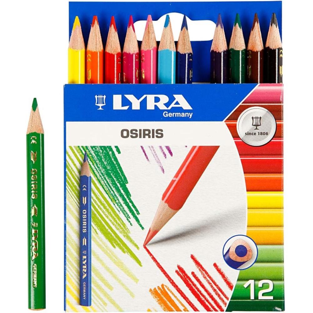Μίνι ξυλομπογιές LYRA (12 χρώματα)