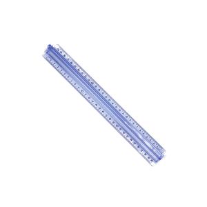 Χάρακας Πλαστικός με Ράχη 30cm - 7635
