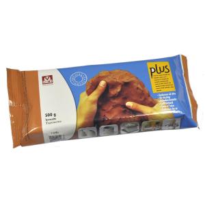Πηλός καλλιτεχνίας Plus τερακότα 500gr - 7334