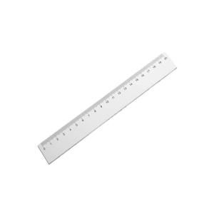 Πλαστικός Διάφανος Χάρακας 20 cm - 7633