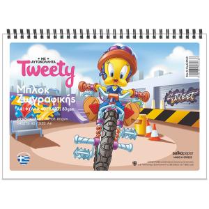 ΜΠΛΟΚ ΖΩΓΡΑΦΙΚΗΣ TWEETY NO.12 - 4139