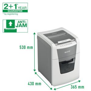 Leitz IQ Autofeed Small Office 100 Αυτόματος Καταστροφέας Εγγράφων P5 - 1093