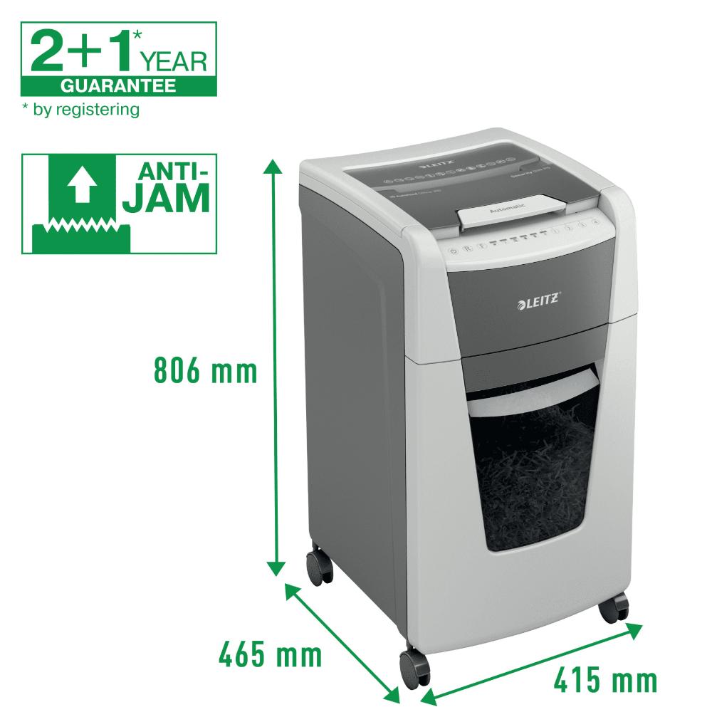 Leitz IQ Autofeed Office 300 Αυτόματος Καταστροφέας Εγγράφων P5