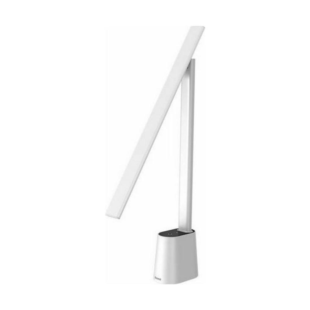 Baseus Επαναφορτιζόμενο LED Φωτιστικό Γραφείου Αναδιπλούμενο σε Λευκό Χρώμα - 0