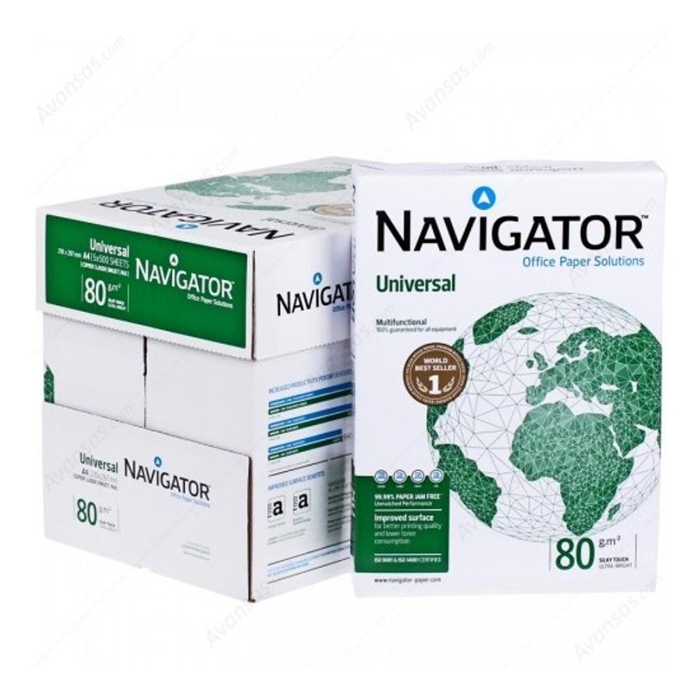 Επαγγελματικό Χαρτί Εκτύπωσης Navigator A4 80g/m² 2500 Φύλλα (1 ΚΟΥΤΑ/5 ΔΕΣΜΙΔΕΣ)