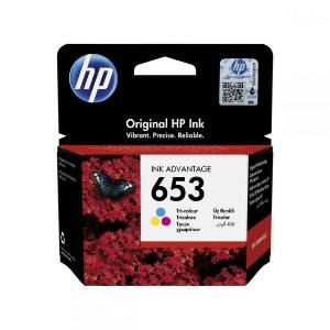 HP 653 Tri-color Original Ink Advantage Cartridge - 5756