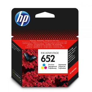 Ink HP No 652 Tri-Color Ink Crtr 200pgs - 5752
