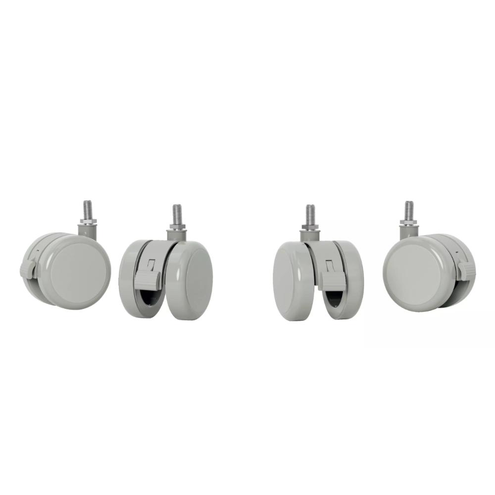 Castor Τροχοί για το μικρό ηλεκτρικό γραφείο Leitz Ergo Small Sit Standing Desk - 1