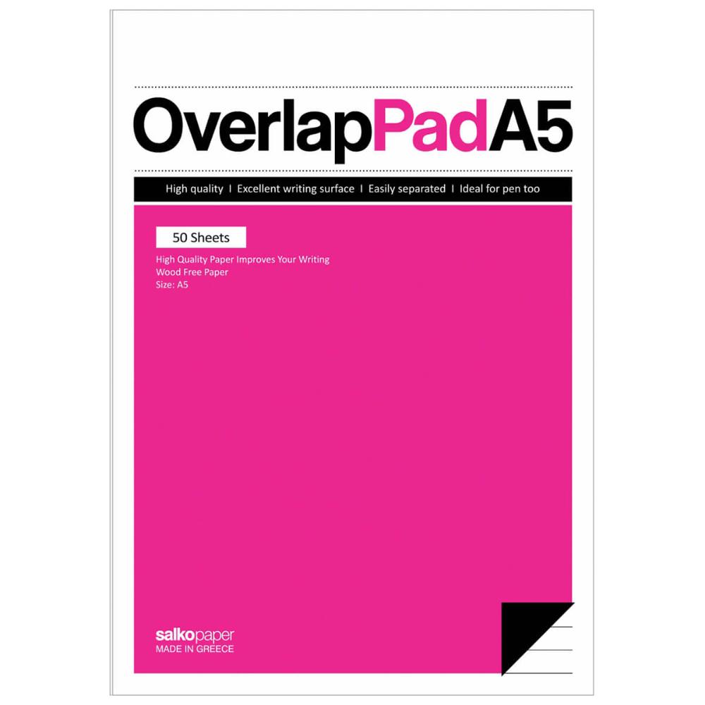 ΜΠΛΟΚ ΓΡΑΦΗΣ 50Φ. OVERLAP Ριγέ