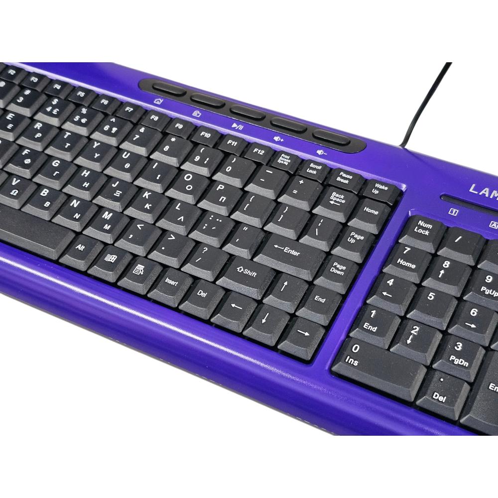 Ενσύρματο πληκτρολόγιο (USB) - 1
