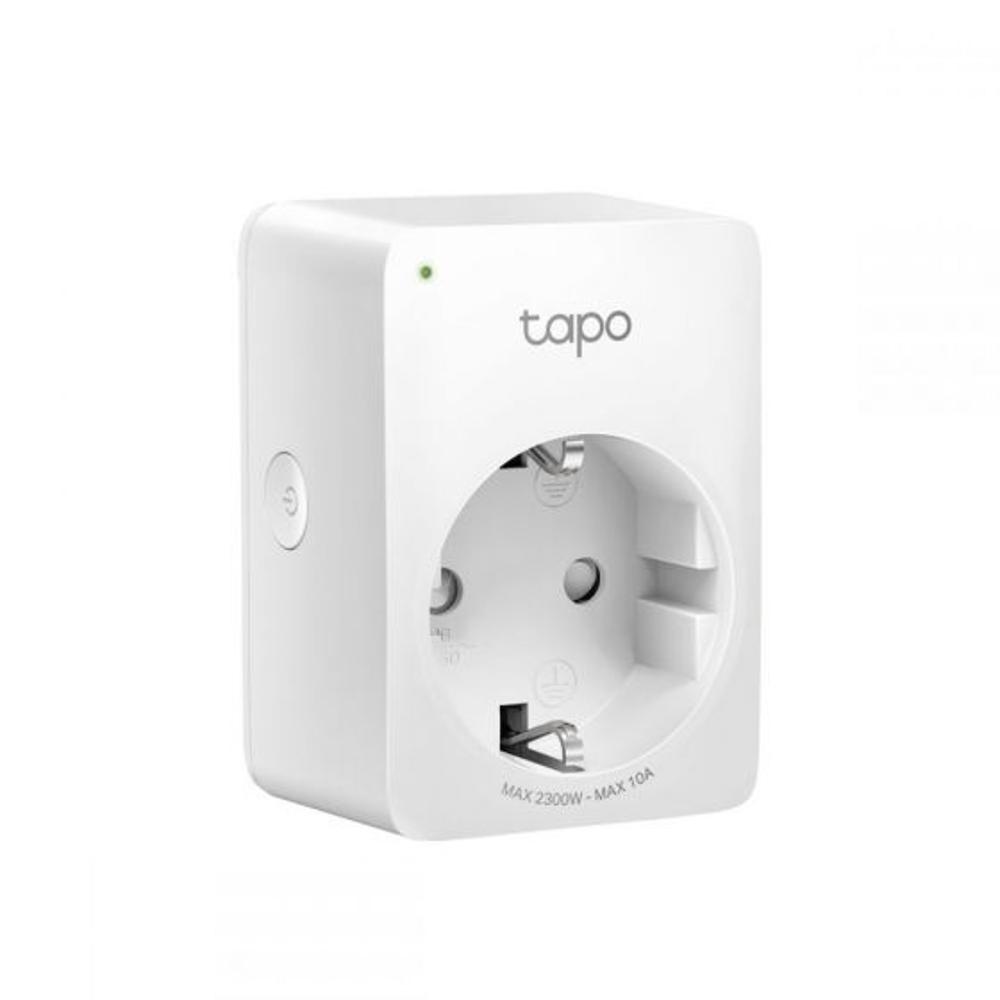 TP-LINK Tapo P100 Smart WIFI Μονόπριζο Ασφαλείας με Διακόπτη