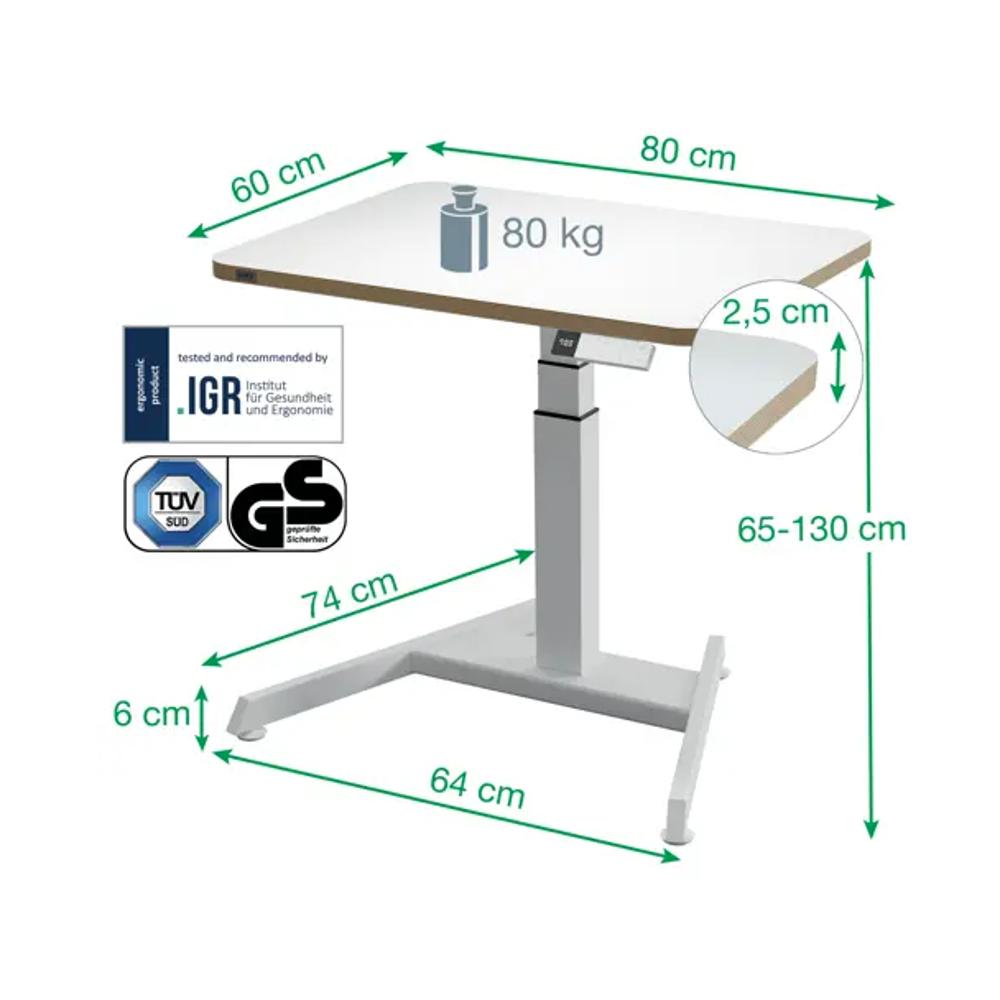 Leitz Ergo Μικρό Hλεκτρικό Γραφείο Ορθοστασίας Με Υπενθύμιση Ορθοστασίας - 3