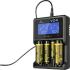 XTAR VC4 USB Φορτιστής 4 Μπαταριών Li-ion/Ni-MH Μεγέθους AA/AAA/D/18650 - 2