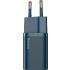 Baseus Φορτιστής (Χωρίς Καλώδιο) με Θύρα Type-C 20W - Μπλε - 2