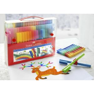 Faber-Castell Connector Felt-Tip Pens Μαρκαδόροι Ζωγραφικής Πλενόμενοι Σετ 80 χρώματα - 8195