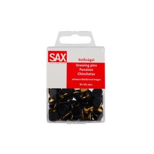 ΠΙΝΕΖΕΣ ΧΡΩΜΑ ΜΑΥΡΟ ΣΕ BLISTER 80 ΤΕΜΑΧΙΩΝ SAX - 4327